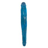 Lollicock Sweet Slim Stick Double Dildo - Blue BULK